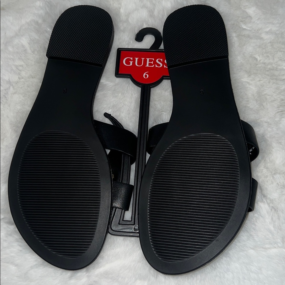 Guess Black Slide Sandals - Picture 3 of 3